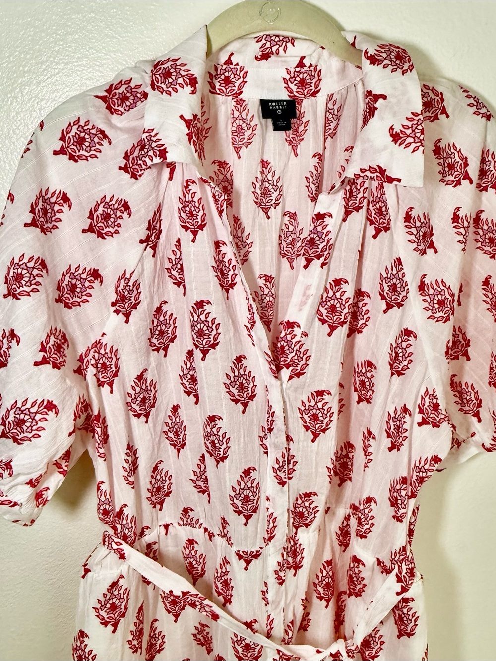 Roller Rabbit x Target Pink Bouquet Maxi Dress Large NWOT - Picture 5 of 7